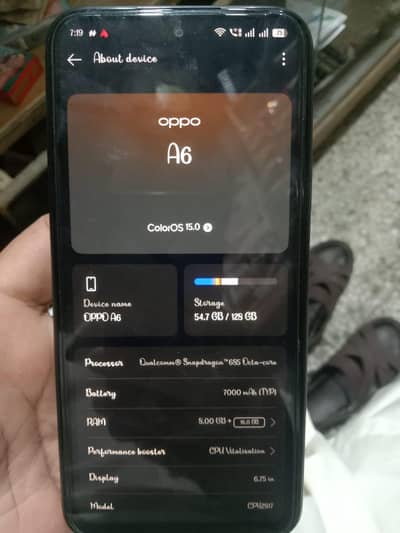 oppo a6 brand new phone
