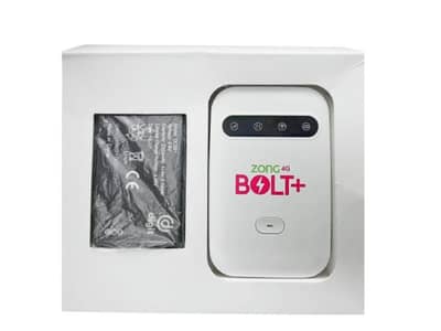 Zong Bolt+ 4G device Unlocked