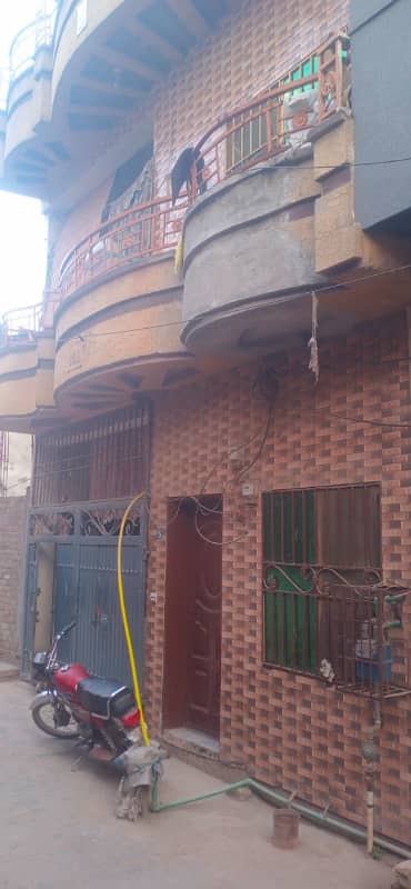 3 Marla Dhouble story House for sale with Gaas