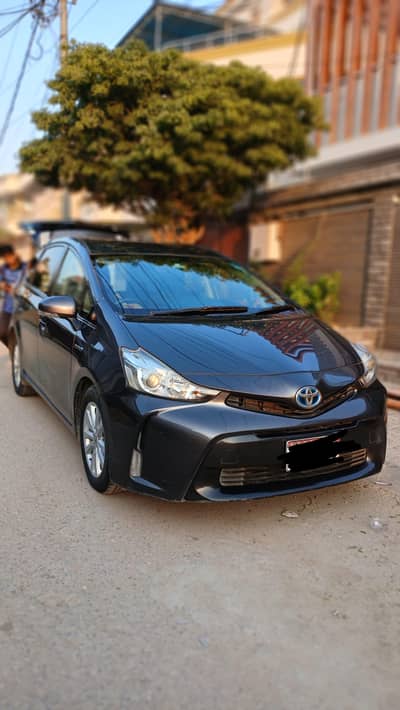 TOYOTA PRIUS ALPHA MODEL 2015, NEW SHAPE REG 2019