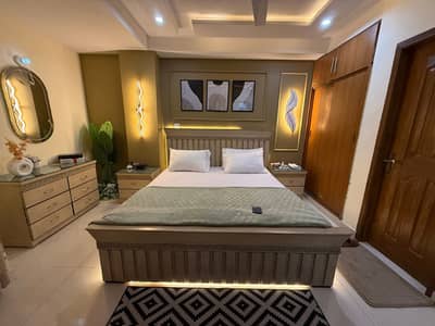 One bed apartment per day available Gulbarga green Islamabad