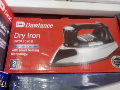 Dawlance iron 2 year warranty ke sath