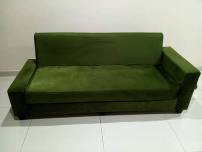 Luxury Green Velvet Sofa Stylish & Comfortable