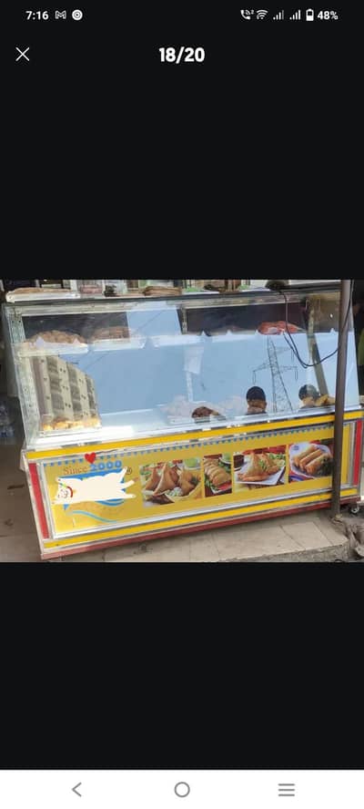 Samosa display & other equipment