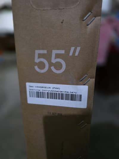Haier h55s80eux 55 inch Brand new Qled 0301-7233245