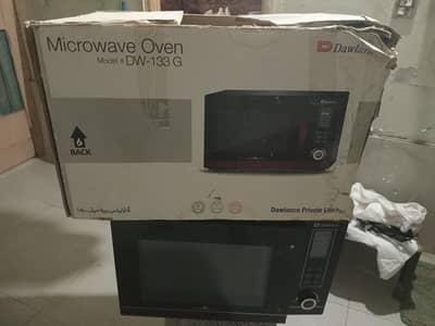 Microwave oven dawlance model DW- 133 G Grill