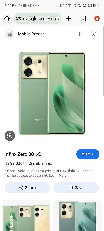 Infinix Zero 30 5g