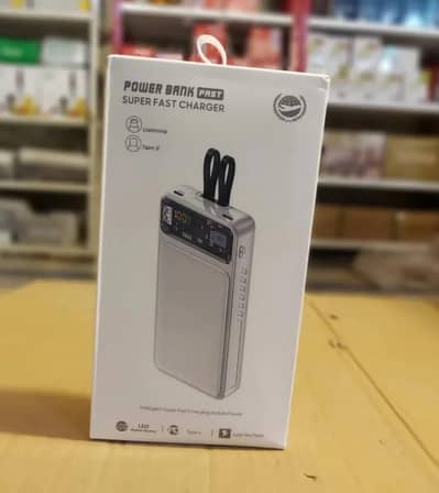 66w Fast charging PowerBank 20000mah price in Pakistan