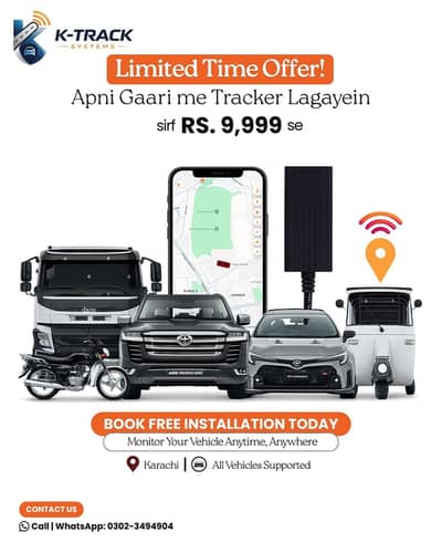 Advanced GPS Tracker for Your Car – Rs. 9,999!