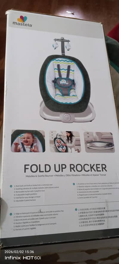 Baby bouncer rocker