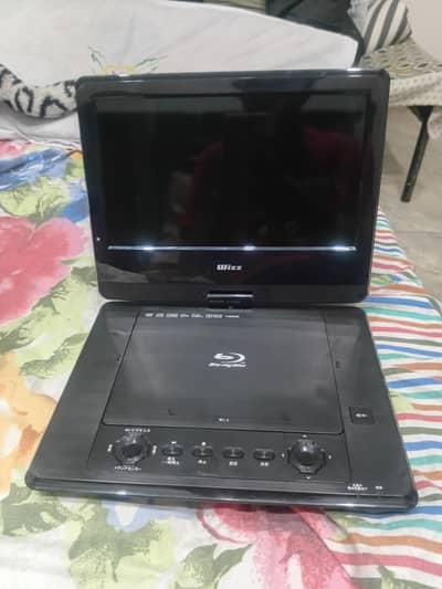 Wizz DB-PW 1055X portable hd blu ray player 10.1 inch with charger