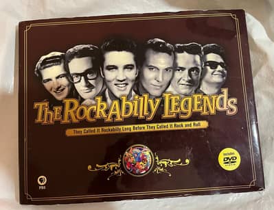 The ledge Rockabilly Long Musician USA with cd play casset