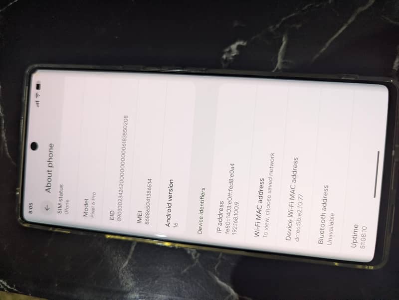 Google pixel 6 pro 3