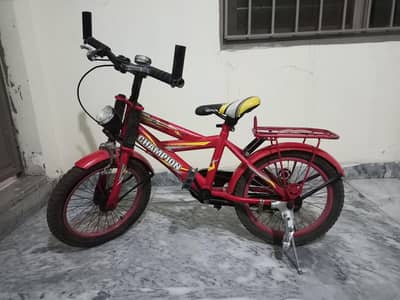 Kids Bicycle Used Champion Red