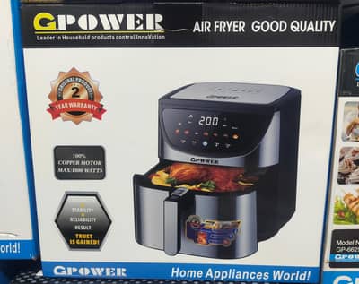 electric air fryer gepower original with 2 year warranty