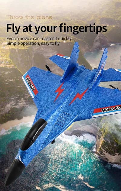 Remote Control Speed Plane / RC Fighter Jet , high speed, with lights