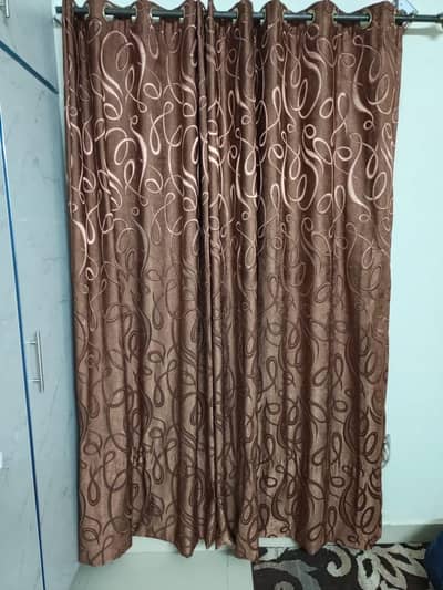 Brown Curtains