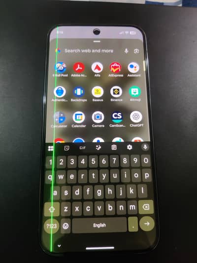 Google Pixel 9 Pro XL (Online PTA)  16/128 Black Color (Green line)