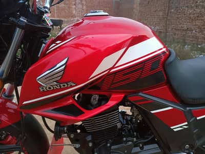 CB 150F 2023 model  Punjab number 03154621462