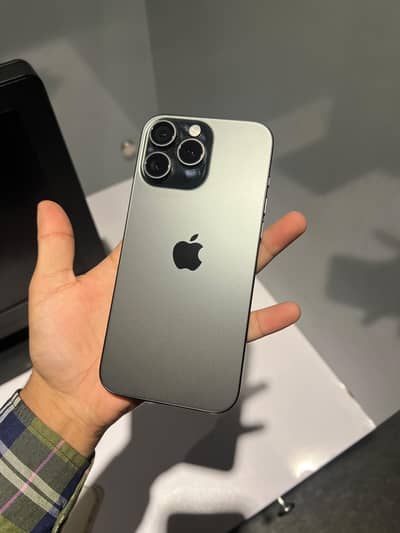 iphone 16 pro max  black jv  256gb