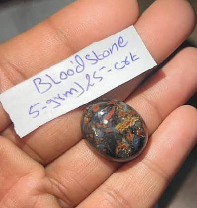 Natural Bloodstone 25CT