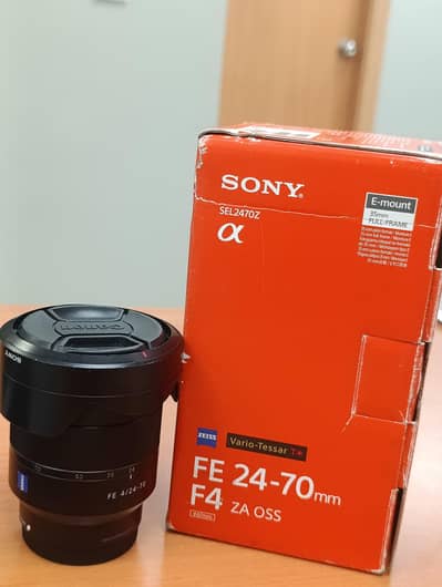 Zisis Sony F. . 4 24-70 lenz