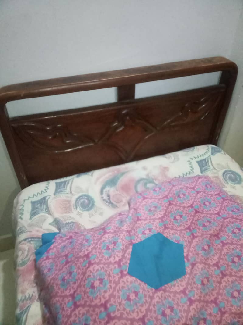 Pure Solid Wooden Bed 2