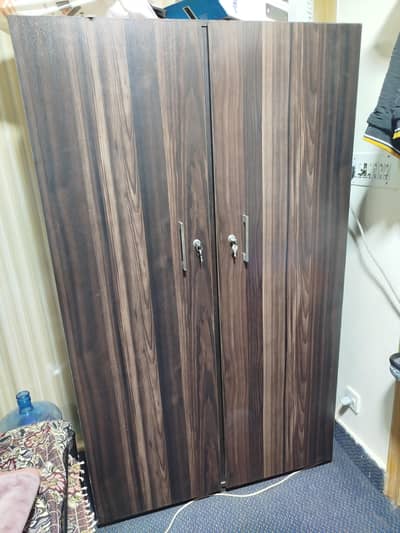 Alnoor Lasani 2 door Wardrobe almari in excellent condition