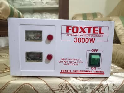 Foxtel Automatic Voltage Stabilizer 3000 Watt