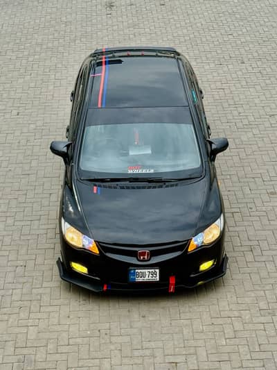 Honda civic reborn antique car automatic transmission