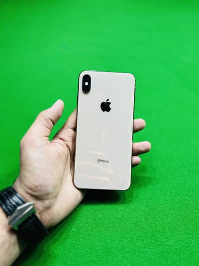 Iphone xs max dual sim pta approved 256 gb line on panel