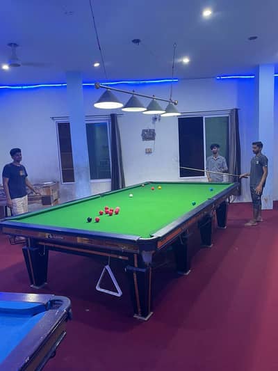 Rasson Snooker Table For sale in Lahore Very good condition 6 by 12