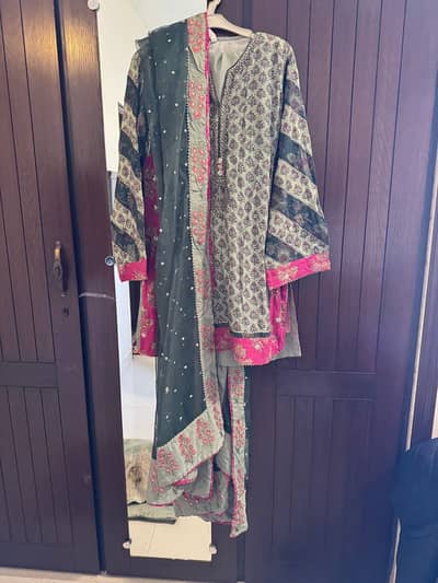 Brand ethnic luxury embroidered