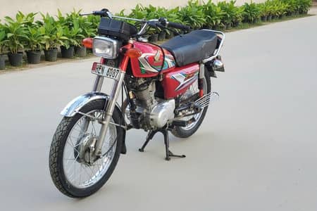 Honda 125 Haydrabad number