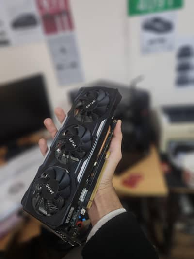 zotac rtx 2070 triple fan edition. no repair . 10/9 condition