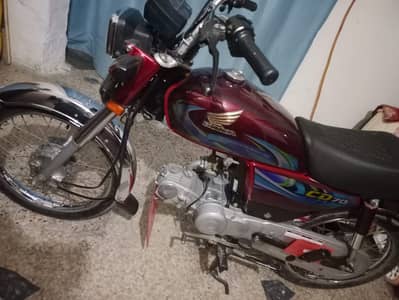 HONDA CD 70  | Model 2024 | First Owner | ALL Document Clear & Bio Me