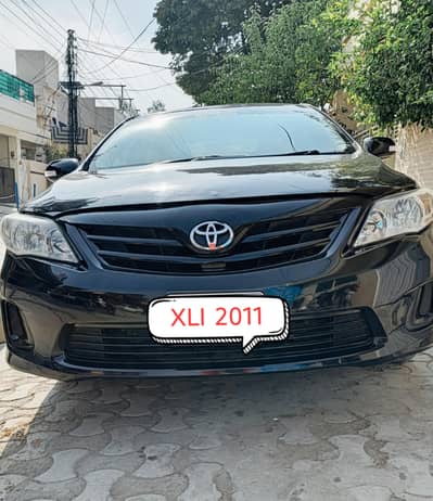 Toyota corolla XLi 2011