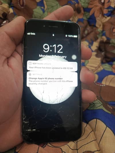 Iphone 6 pta official approved with charging cable 16gb all ok used he