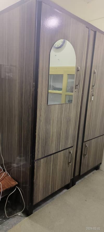 solid wooden almirah for sale