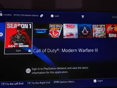 PS4 500GB jailbreak 11.52 with best titles installed