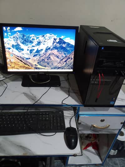 complete desktop computer set for sale