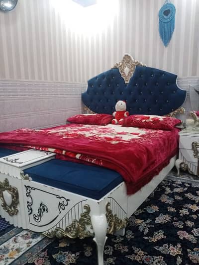 Bed set and sofa bed without foam