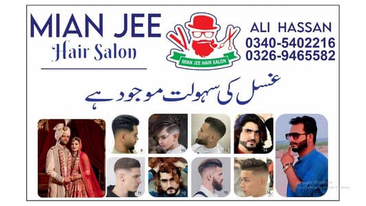 staff required for men's saloon