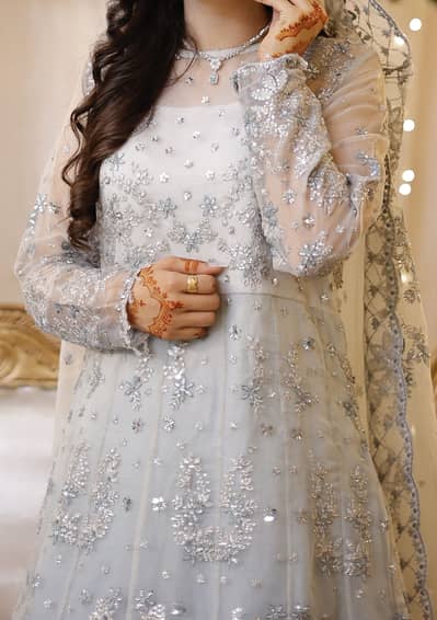 Bridal Engagement / Nikkah Dress - Cross Stitch - 1 Time Used - New