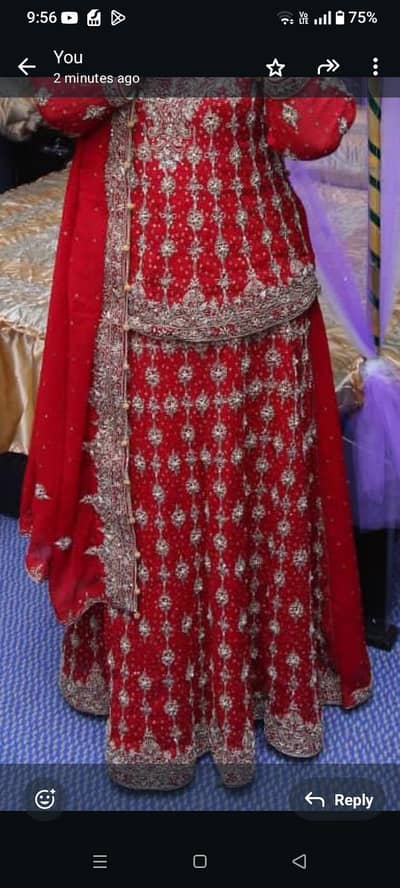 Bridal lehnga