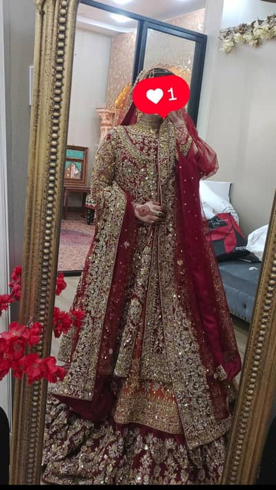 bridal farshi lehenga brand new