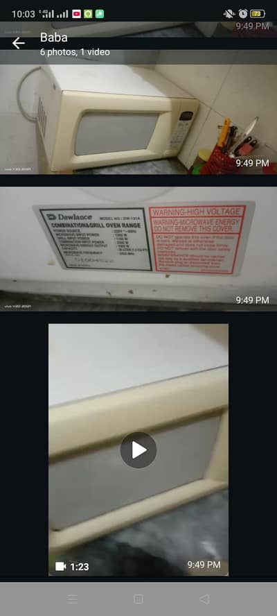 Dawlance Condition okey