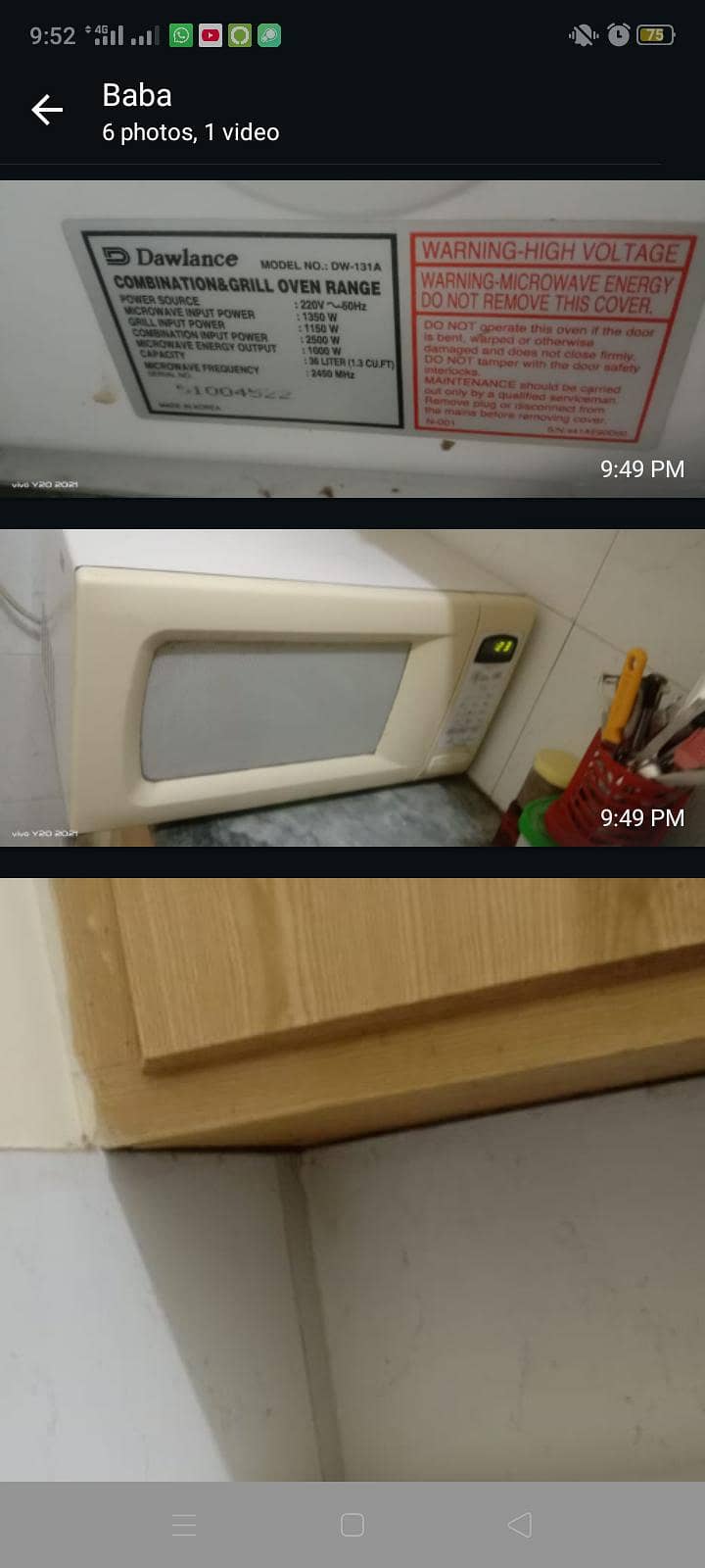 Dawlance Condition okey 2