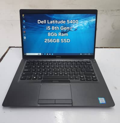 Dell Latitude 5400 | Core i5 8th Gen | 8GB RAM | 256GB SSD | 14”