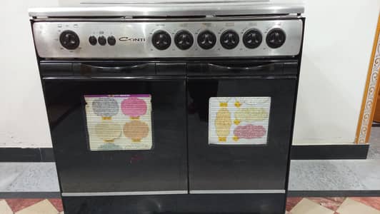 cooking range with 5 burner